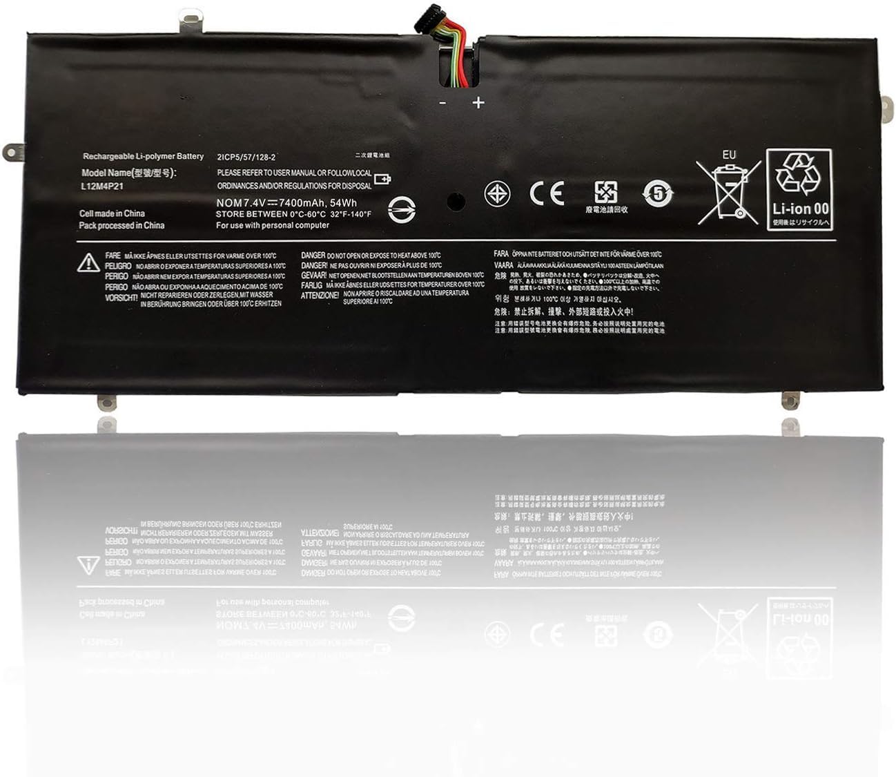 WISTAR Lenovo L12M4P21 Battery for Lenovo Yoga 2 Pro 13 Series L13S4P21 121500156